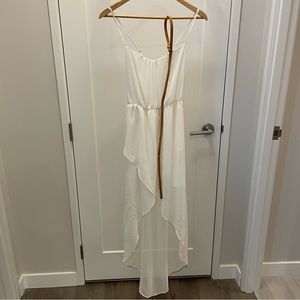 Zara Trafaluc high-low chiffon dress